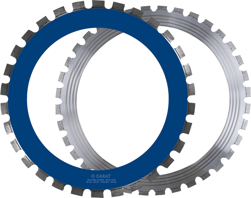 CARAT RINGSAVSKLINGE Ø330MM BETON