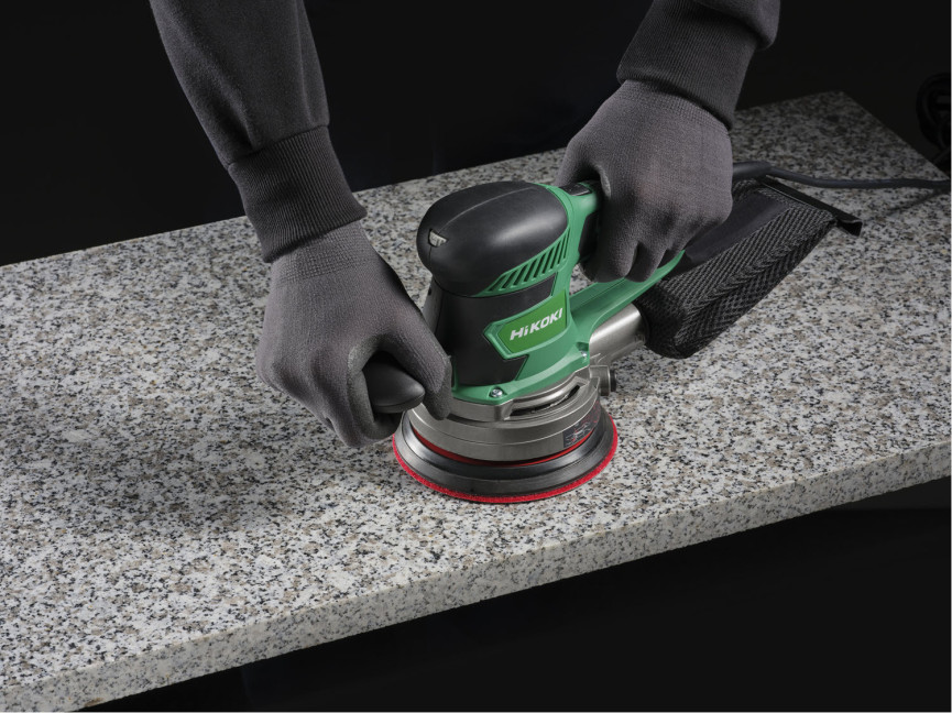 Diamant slibe- & polerpads tørslibning  Ø150 mm til excentersliber
