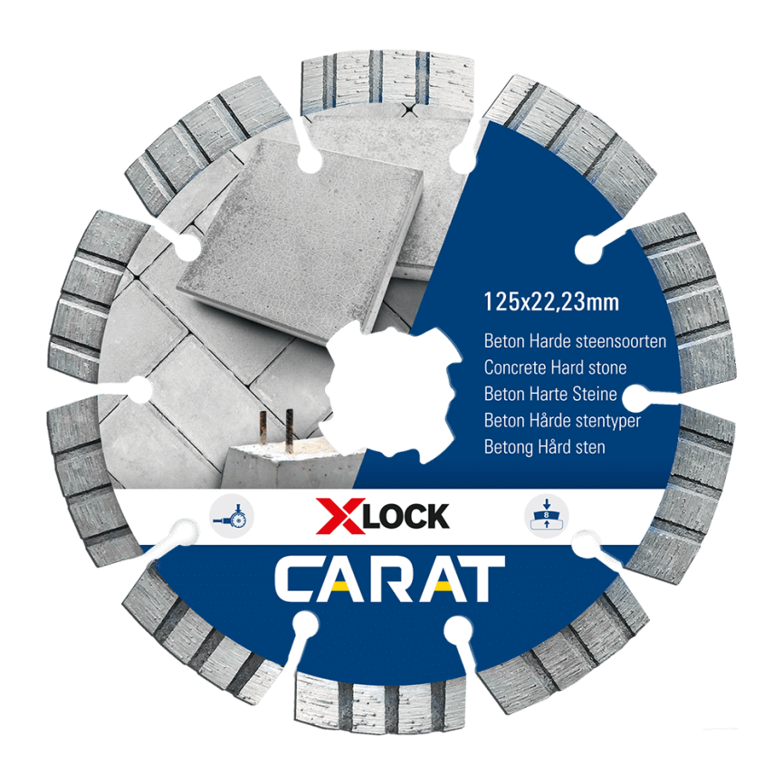 Diamantklinge Beton CS Diatex ø125 - 230mm CS: ø300 - 400mm