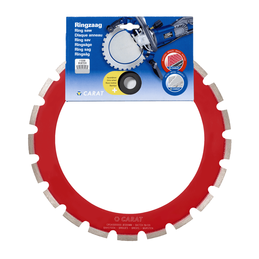 CARAT RINGSAVSKLINGE Ø330MM ABRASSIV