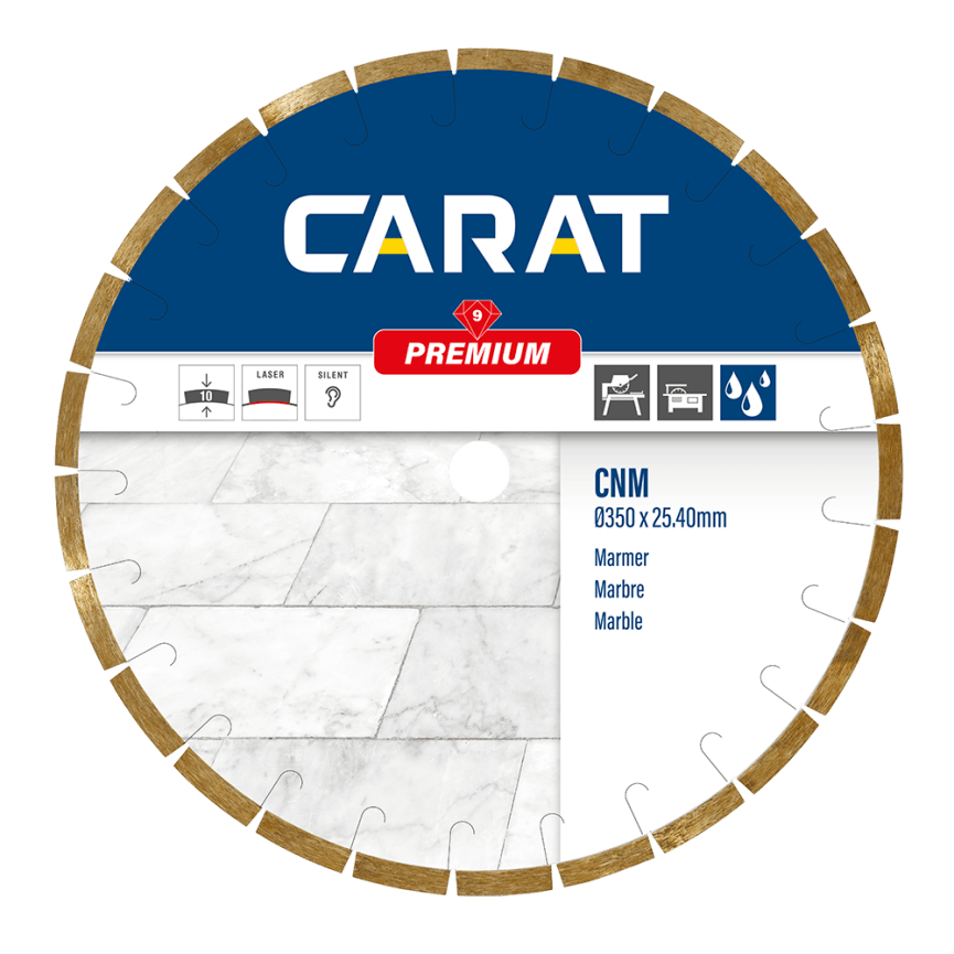 CARAT MARMOR DIAMANTKLINGE Ø300 - 350MM
