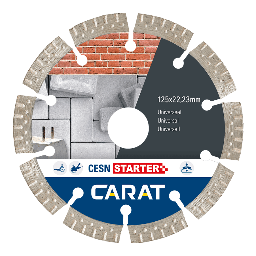 Universalklinge Starter ø125 & Ø230mm
