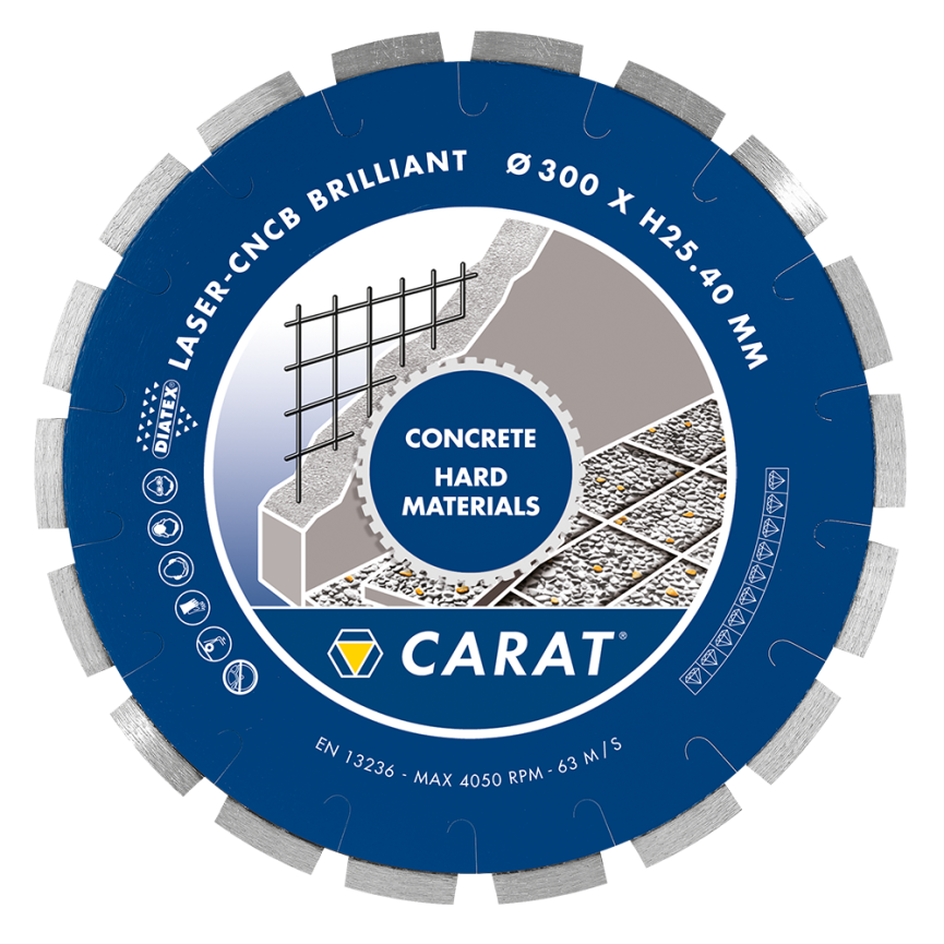 CARAT DIAMANTKLINGE CNCM  ø300 - 600mm